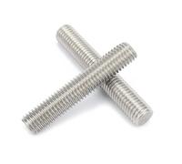 Full Threaded Bar Studs, Fully Threaded Rod 304 Stainless Steel Pack Of 5 M8 M10 M12 20-150mm(M8x40mm)