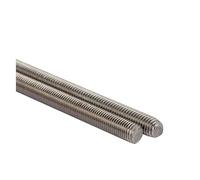 Full Threaded Bar Studs, Stainless Steel Left-Hand Threaded Bar Studs 1Pcs M4 to M24 250mm Multiple Sizes(M10x1.5x250)
