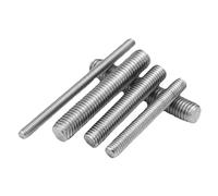Full Threaded Rod Fully Metric Thread Rods Screws 304 Stainless Steel Bolt Stud(M10,140mm (5pcs))