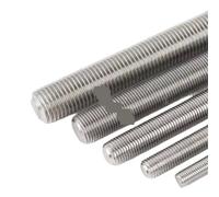 Full Threaded Rod Fully Metric Thread Rods Shaft Bar Screws 304 Stainless Steel Bolt Stud(M4x110 (5pcs))