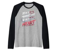 Full Throttle, Full Heart Motocross Spirit Raglan Baseball Tee