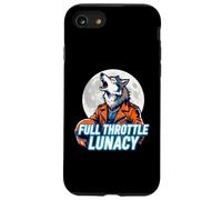 Full Throttle Lunacy Howling Biker Wolf Graphic Case for iPhone SE (2020) / 7/8