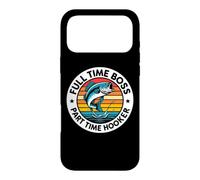 Full Time Boss Part Time Hooker Funny Fisher Fishing Angler Case for iPhone 17 Pro Max