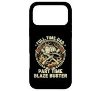 Full Time Dad Part Time Blaze Buster Firefighter Hero Case for iPhone 17 Pro Max