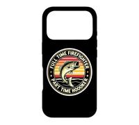 Full Time Firefighter Part Time Hooker Funny Fisher Fishing Case for iPhone 17 Pro