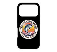 Full Time Postal Worker Part Time Hooker Funny Fisher Angler Case for iPhone 17 Pro