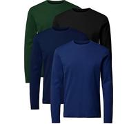 FULL TIME SPORTS® Tech 6 Pack Assorted Short Sleeve Casual Tops, Multipack, Men's T-Shirts with Crew Neck, 3XL