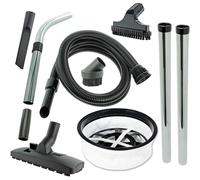 SPARES2GO 2.5m Hose Filter Rods + Full Brush Tools Kit for Numatic Henry Hetty Vacuum Cleaner