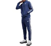 (Full Tracksuit, 2XL) Nike Aries Club Tape Mens Tracksuit In Midnight Navy