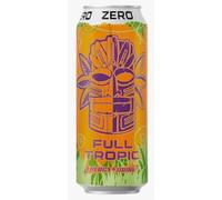 Full Tropic Zero Energy Drink, No Added Sugar, 500ml, 5 Pack, Medium Caffeine, Low Calorie, Tropical Flavour