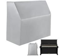 Full Upright Piano Cover, Waterproof And Dustproof With Silver-Coated Oxford Fabric, Sunlight-Blocking Protective Cover