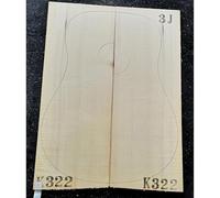Full Veneer Guitar Top 41 Inch DIY Wood Panel Handmade Guitars Making Material Guitar DIY MaterialWooden(322)