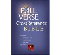 Full Verse Cross Reference Bible: New Living Translation (Nlt Bibles)