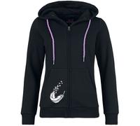 Full Volume by EMP Back Wing Zipped Hoodie Hoodie Jacket black S