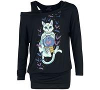 Full Volume by EMP Busting Loose Long-sleeved Top black M