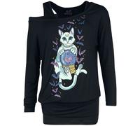 Full Volume by EMP Busting Loose Long-sleeved Top black S
