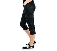 Full Volume by EMP Capri Shorts With Bow Detail Shorts black 29