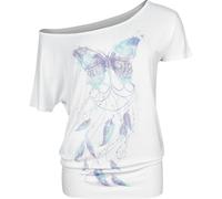 Full Volume by EMP Carried by wings T-Shirt white M