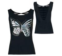 Full Volume by EMP Cute Morbid Top black XL