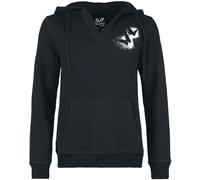 Full Volume by EMP Hoodie with Butterfly Print Hoodie black
