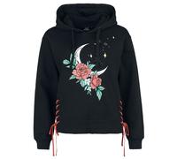 Full Volume by EMP Hoodie with large front print and lacing details Hoodie black L