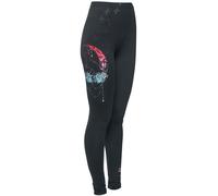 Full Volume by EMP Leggings with Decorative Print Leggings black M