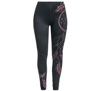 Full Volume by EMP Leggings with dreamcatcher print Leggings black 3XL