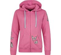 Full Volume by EMP Lovely Butterfly Hoodie Jacket violet XXL