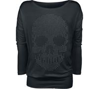 Full Volume by EMP Skull Long-sleeve Shirt black XL