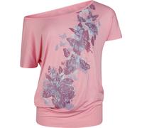 Full Volume by EMP T-shirt with Butterfly front print T-Shirt light pink XL