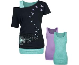 Full Volume by EMP When The Heart Rules The Mind T-Shirt black L