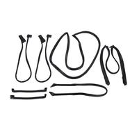 Full Weatherstrip Kit Premium Rubber 7 Piece Set Complete Sealing Solution for Cars Front Windshield Roof Side Rear Hatch Window Door Strip Seal OE OEM Part Number 8489GGW