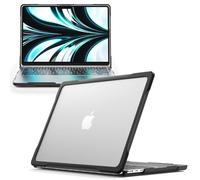 Full Wrap Laptop Case for MacBook Air 13 inch, M1 Chip 2018-2020 Model A2337 A2179 A1932,Ultra Thin Shockproof Hard Shell with Cooling Vents for Air 13.3 inch (Clear)