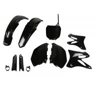 FULL Yamaha YZ 125 - 250 2002 - 2004 Black UFO Plast Fairing Plastic Kit