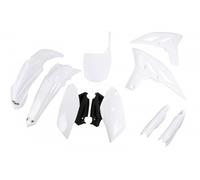 FULL Yamaha YZF 250 2011 - 2013 White UFO Plast Fairing Plastic Kit