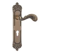 Full zinc Alloy European Bronze Color 300 Long Panel Double Tongue 85 Bearing Silent Indoor Door Outdoor Lock(YM89 X51 Bronze 300MM)