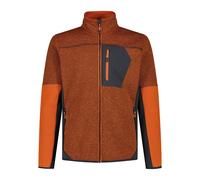Full-zip fleece CMP Orange 4XL