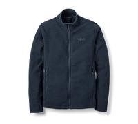 Rab Men's Stavel Jacket - Warm Midweight Fleece Coat for Hiking, Climbing, & Skiing - Beluga - Large