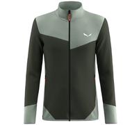 Salewa Puez Waffle Hybrid Polarlite Fleece Jacket Men, Green, XXL