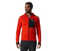 Full-zip hooded fleece Mountain Hardwear Polartec® Power Grid Orange XL