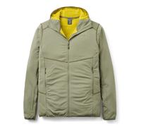 Full-zip hooded fleece Rab Evolute Jaune L
