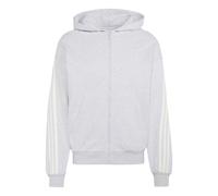 Full zip hoodie adidas 3-Stripes Gris L Tall