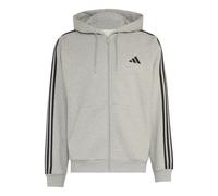 Full zip hoodie adidas Essentials 3-Stripes Gris L