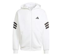 Full zip hoodie adidas Future Icons 3 stripes Blanc S