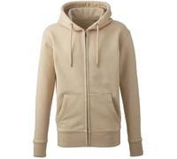 Full Zip Hoodie Anthem Light Brown M