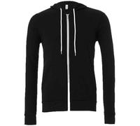 Full Zip Hoodie Bell Canvas Long Sleeve Pullover Hooded Sweatshirt Jacket