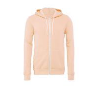 Full zip hoodie Bella + Canvas Orange S