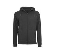 Full zip hoodie Build Your Brand Noir S