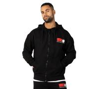 Full zip hoodie Gorilla Wear Classic Noir L