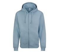 AWDis Just Hoods Men's Zoodie Hoodie, Grey (Steel Grey), Large